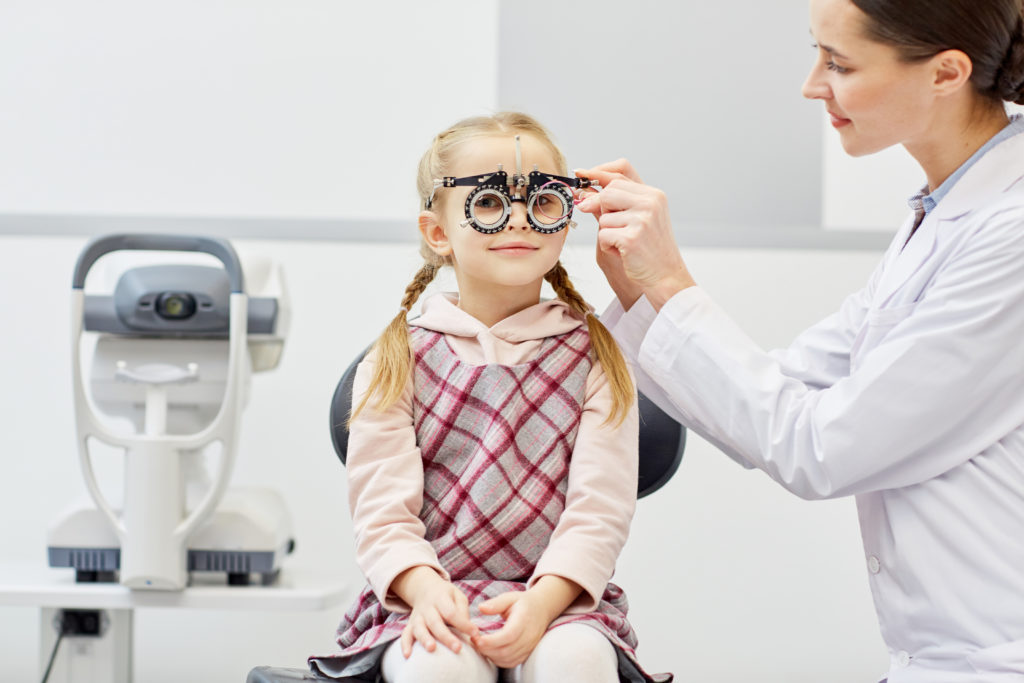 child vision acuity test