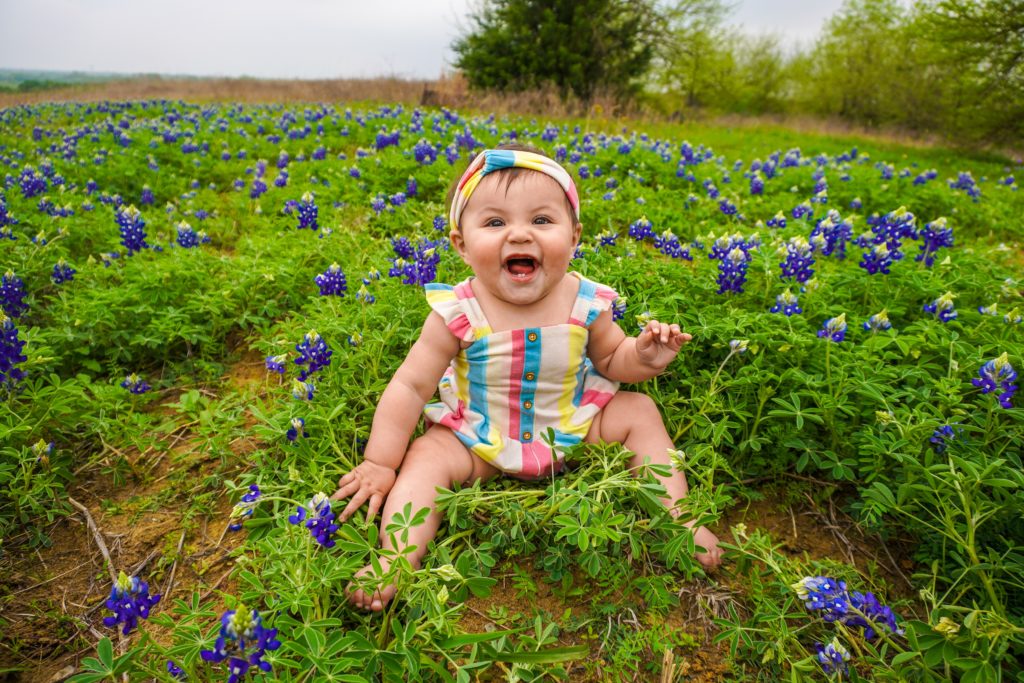 baby outdoors