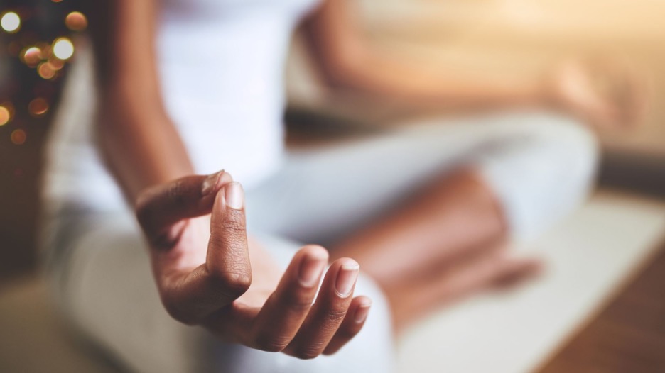 girl practicing mindfulness