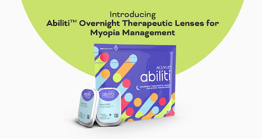 acuvue abiliti overnight therapeutic lenses
