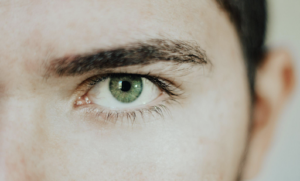 Man with Green eyes