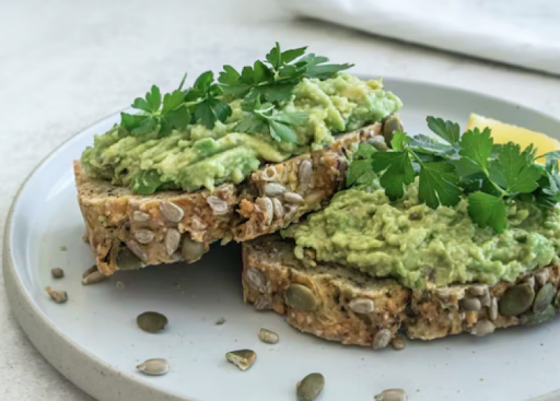 Avocado toasts to show the health benefits of avocado